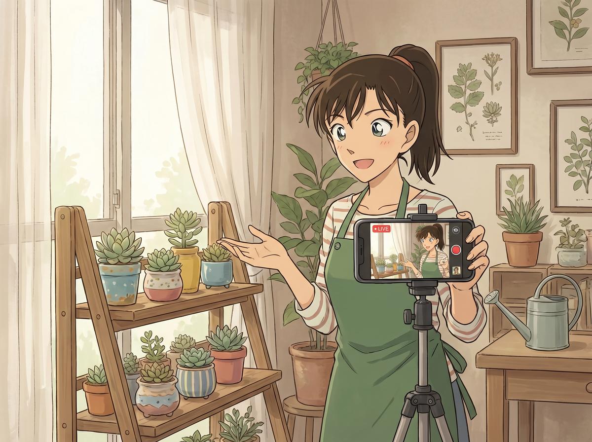 抖阴多肉植物短视频